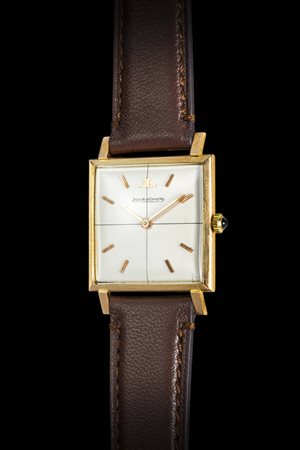 JAEGER LE COULTRE<BR>Mod. “Solo tempo", detto "Cioccolatone”, anni '60