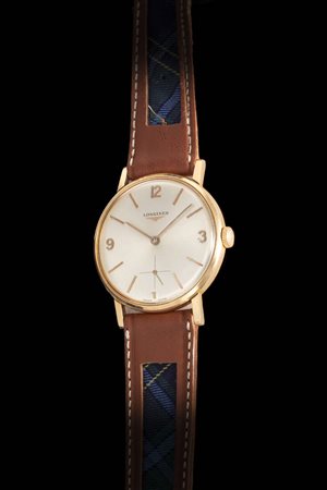 LONGINES<BR>Mod. “Solo Tempo“, ref.7515,anni '50