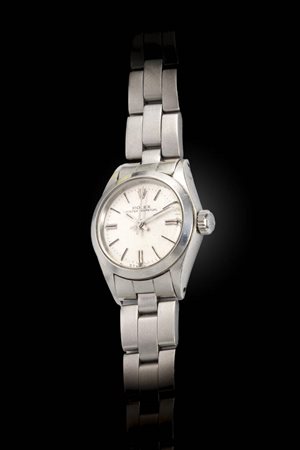 ROLEX<BR>Mod. “Oyster Perpetual lady”, ref.6718 anno 1973