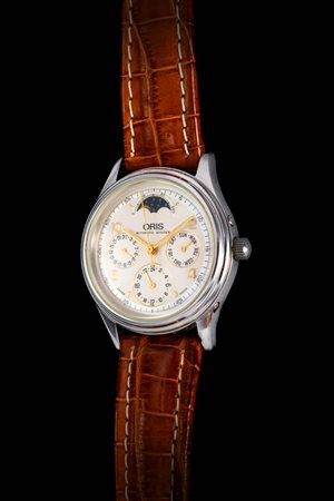 ORIS<BR>Mod. ”Calendar Moonphase”, ref. 7433, anni 2000