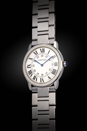 CARTIER<BR>Mod. “Ronde Solo”, ref.2934, anni 2000