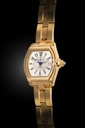 CARTIER<BR>Mod. “Roadster Jumbo”, ref.2524, anno 2007