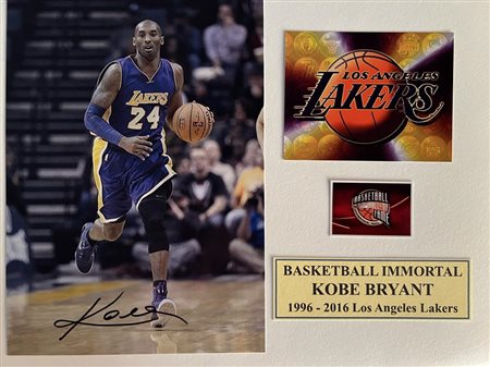 LA Lakers Kobe Bryant signed photo