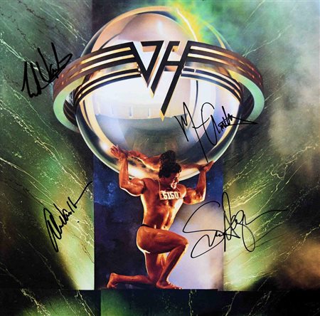 Van Halen signed 5150 album
