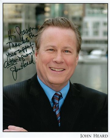 Home Alone John Heard signed photo 8x10 inches