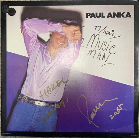 Paul Anka signed self titled album