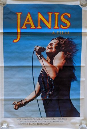 Janis 1974 original One Sheet Movie Poster