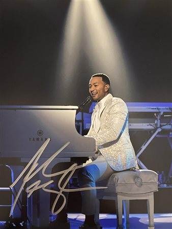 John Legend signed photo