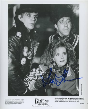 Howard The Duck Lea Thompson signed movie photo