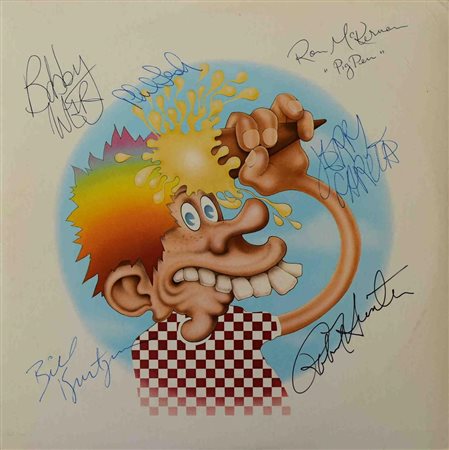 The Grateful Dead Europe '72 signed album- RARE PIGPEN signed