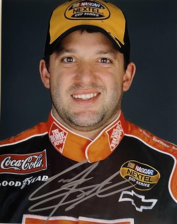 Nascar Tony Stewart signed photo
