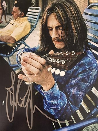Led Zeppelin John Paul Jones signed photo