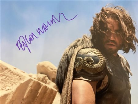 Wrath of the Titans Ã‰dgar RamÃ­rez signed movie photo