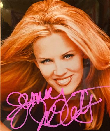 Playboys Jenny McCarthy signed photo