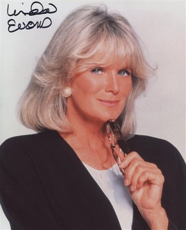 The Big Valley Linda Evans signed photo