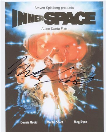 Innerspace Martin Short signed movie photo