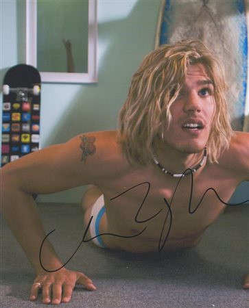 The Amazing Spiderman Chris Zylka signed photo