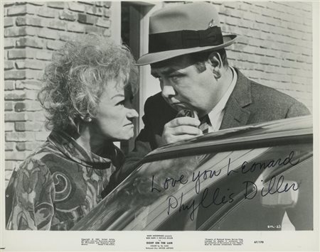 Eight on the Lam signed movie photo