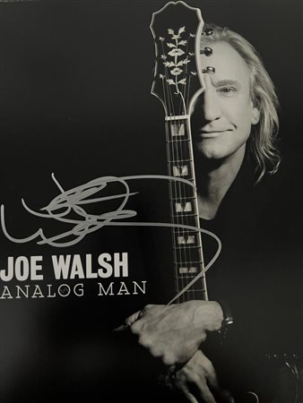 The Eagles Joe Walsh signed photo