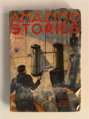 1934 Amazing Stories Pulp Magazine