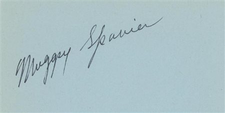 Muggsy Spanier Original Signature