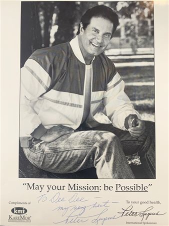 Mission Impossible Peter Lupus Jr. signed photo