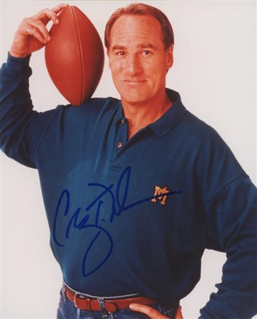 Coach Craig T. Nelson signed photo
