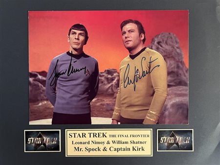Star Trek cast signed photo GFA Authenticated