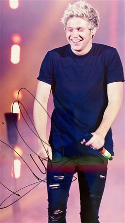 One Direction Niall Horan signed photo