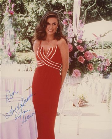 Falcon Crest Ana Alicia signed photo