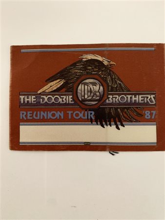 The Doobie Brothers 1987 Reunion Tour Backstage Pass