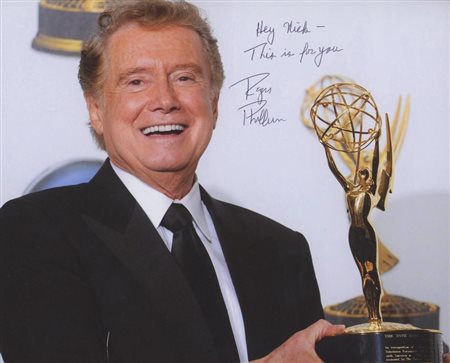 Regis Philbin signed photo