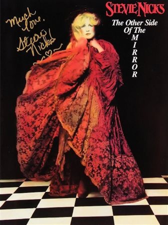 Stevie Nicks signed The Other Side Of The Mirror 1989
