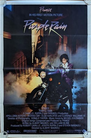 Purple Rain 1984 Original One Sheet Movie Poster