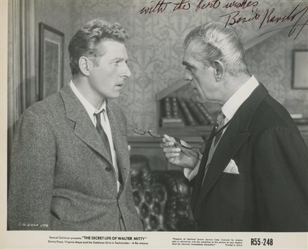 The Secret Life Of Walter Mitty Boris Karloff signed photo