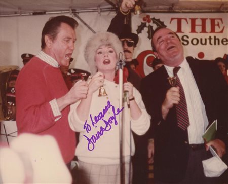 Charlies Angels David Doyle signed photo