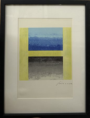 GIUSEPPE SANTOMASO, Senza titolo, 1963