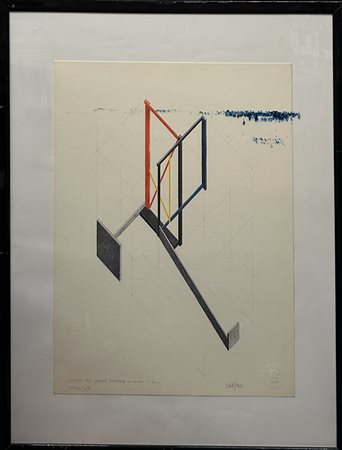 GIANFRANCO PARDI, "Progetto per grande struttura in legno", 1989