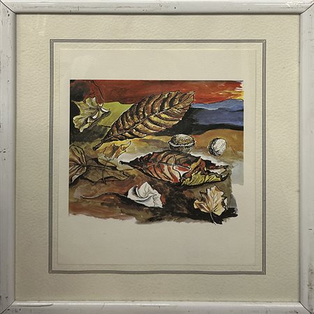 RENATO GUTTUSO, "L'autunno", 1971