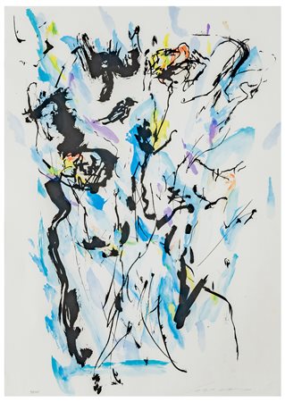 Ernesto Treccani (1920 - 2009)
Composizione astratta 