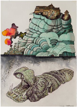 Valeriano Trubbiani (1937 - 2020)
Città difesa, 1983