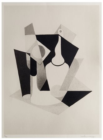 Ivo Pannaggi (1901 - 1981)
Scomposizione di bottiglia