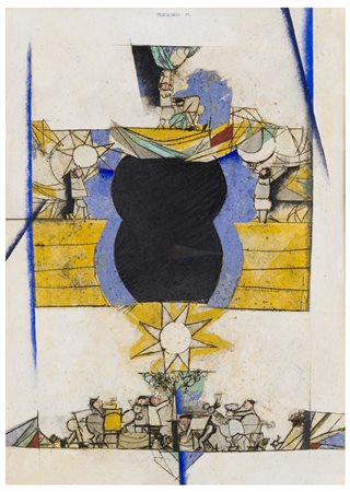 Mariano Fracalossi (1923 - 2004)
Allegoria, 1984