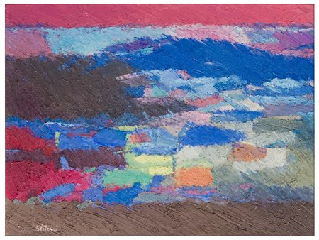 Ottorino Stefani (1928 - 2016)
Memoria di paesaggio, 1971