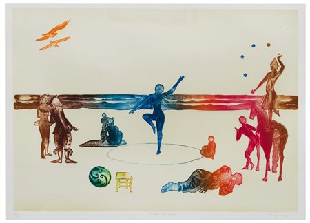 Roberto Moschini (1937 - 2023)
Prove di scena, 1985