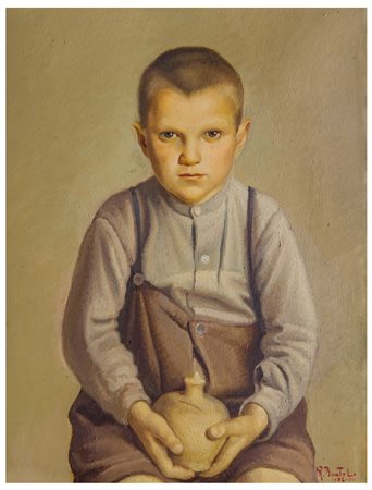 Raul Bartoli (1910 - 1994)
Ritratto di bambino, 1938
