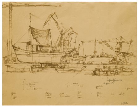 Lino Bianchi Barriviera (1906 - 1985)
Viareggio, 1958