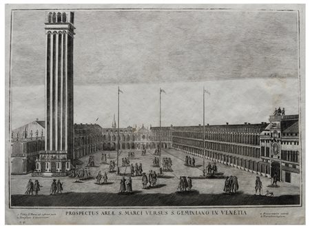 Stamperia Remondini (1657 - 1860)
Prospectus areae S. Marci versus S. Geminiano in Venetia, 1780