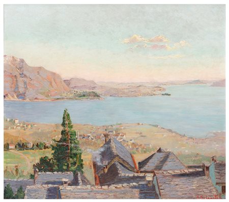 Alfredo Belcastro (1893 - 1961)
Veduta del Lago Maggiore