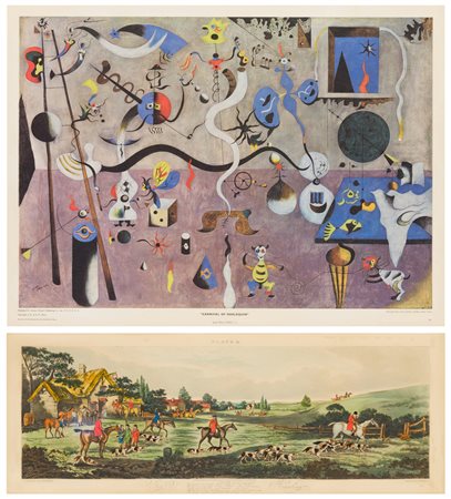 Joan Miró (1893 - 1983), da
Carnival of Harlequin. Poster prodotto dalla Artistic Picture Publishing Co. Inc